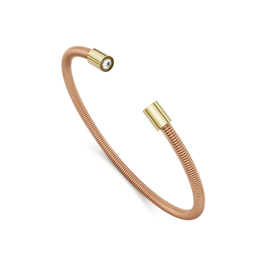 Colette Elementyx Space Zylinder Armreif von Niessing (N402928-62mm-2x-0.1ct-cr-cy)