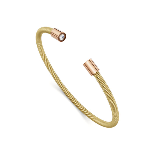 Colette Elementyx Space Zylinder Armreif von Niessing (N402928-62mm-2x-0.1ct-cy-cr)