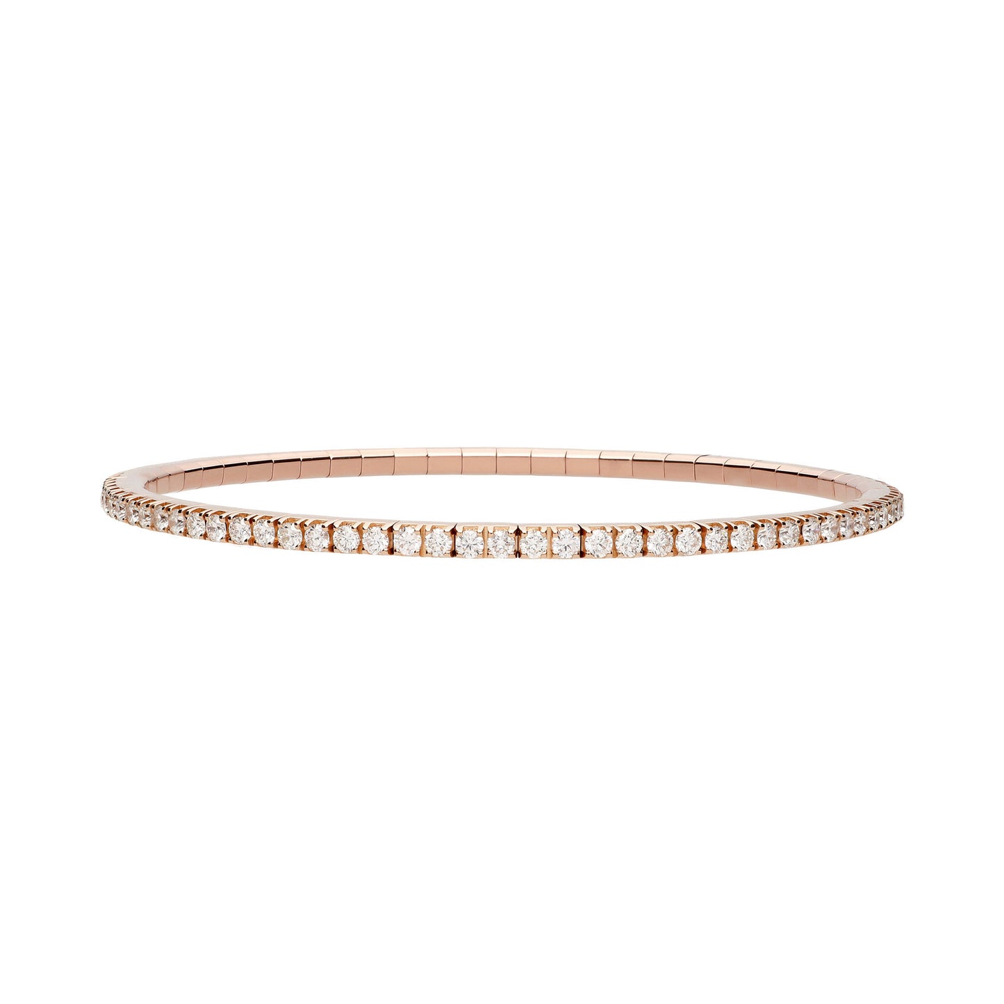 Demeglio Tennisarmband (BTE25DBW) aus Roségold mit Diamant