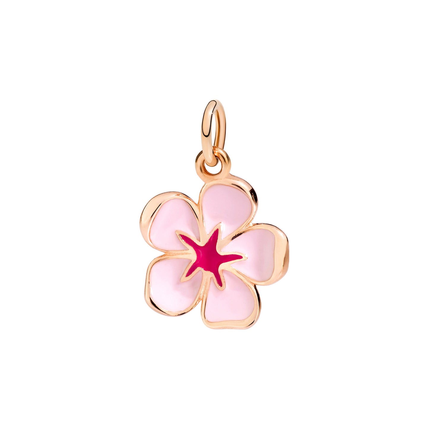 DoDo Anhänger Kirschblüte (DMB9026-FLOWS-ERO9R) aus Roségold mit Emaille