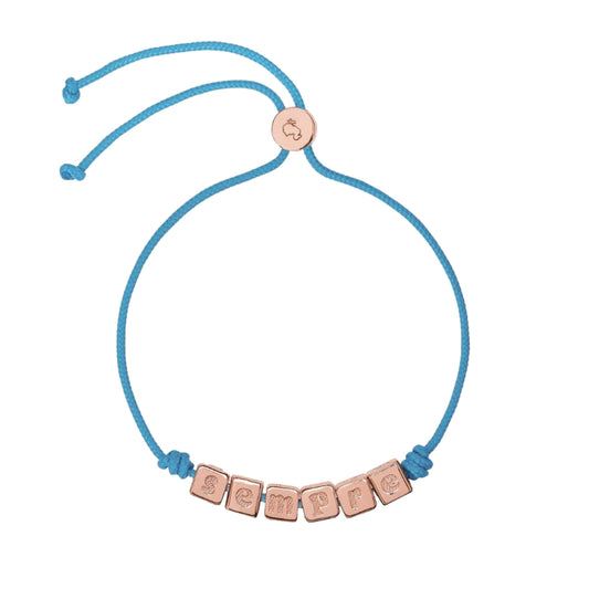 DoDo Armband Sempre (DBC3003-LETSE-BLRAG) aus Silber