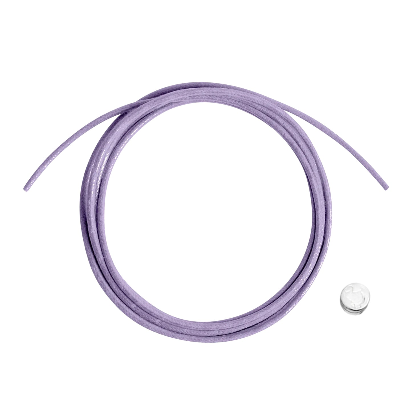 Dicke Kordel, Silber von DoDo (DDA6000-CORDL-LILAG)