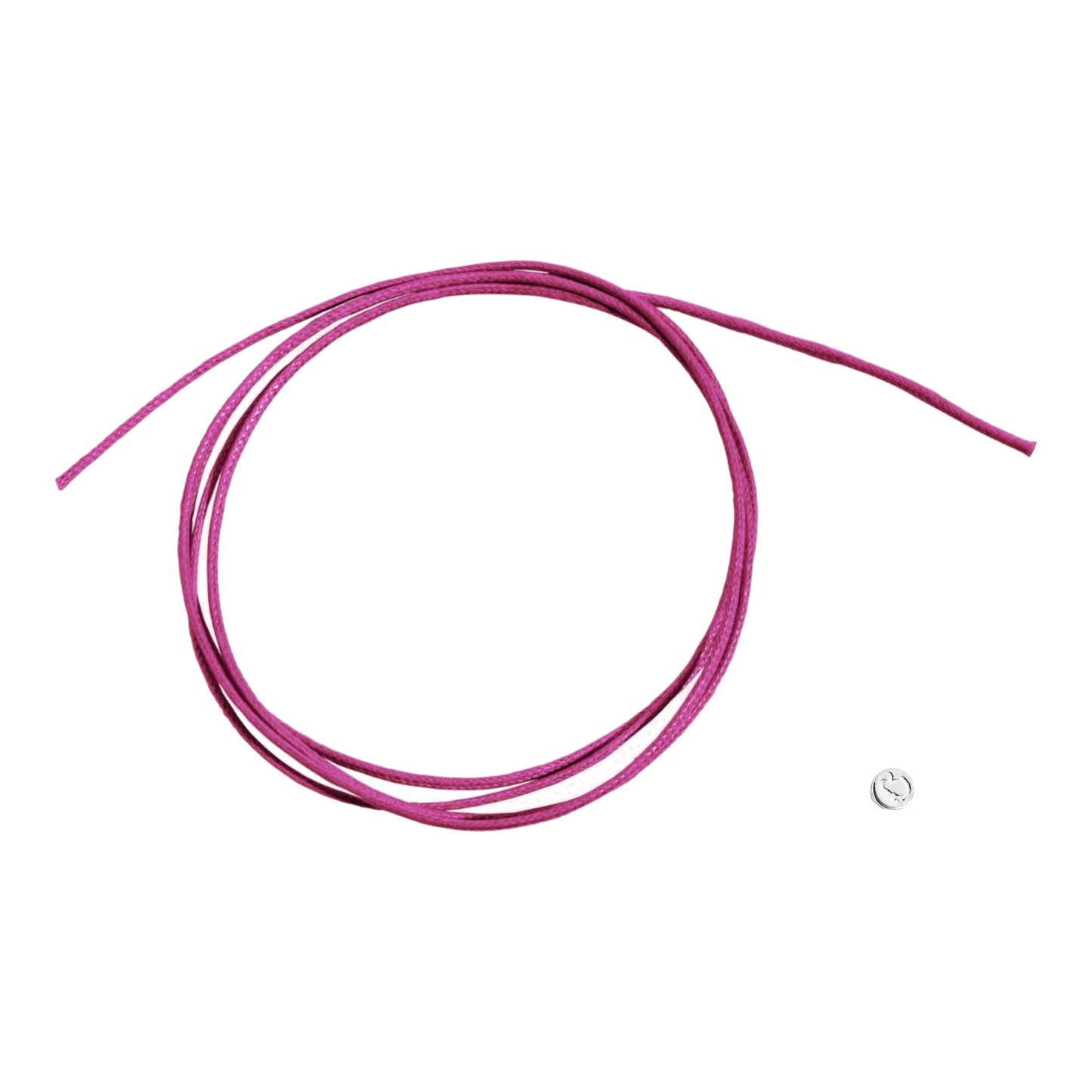 DoDo Dünne Kordel (DDA6005-CORDS-FUCAG) aus Silber