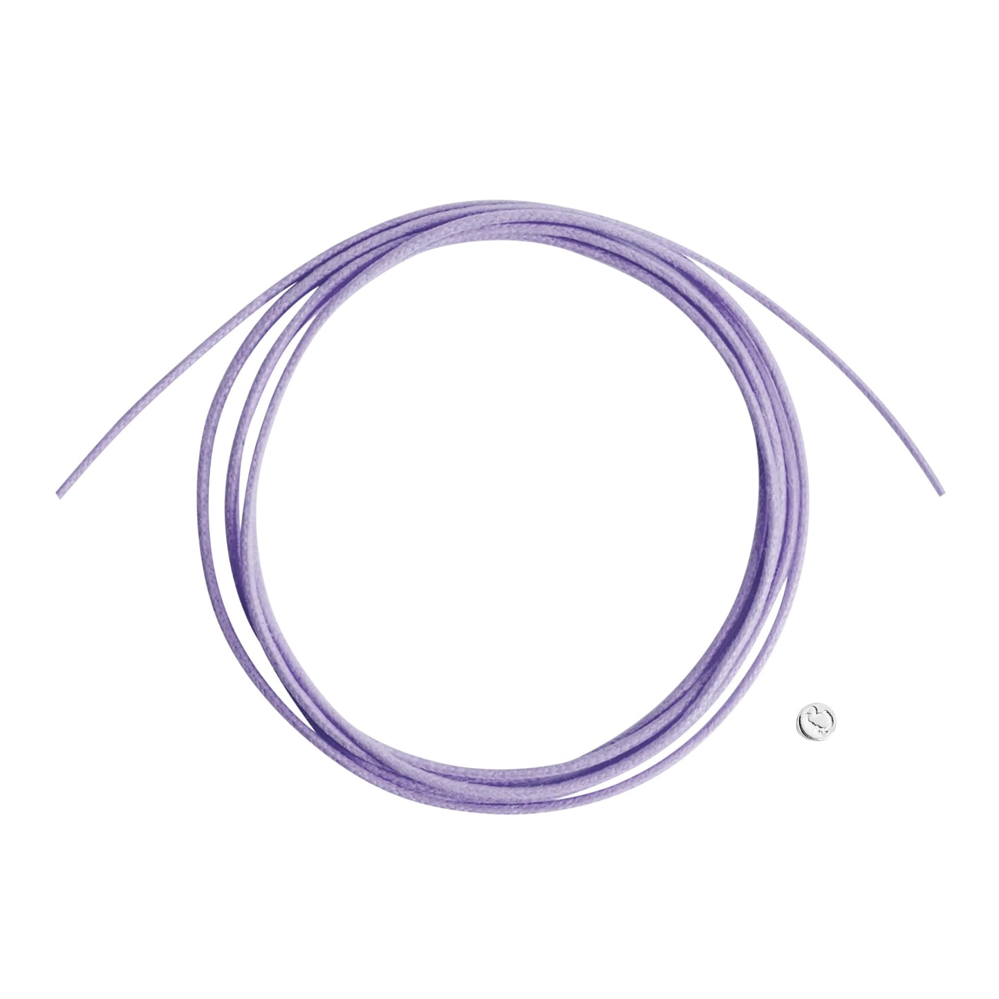 Dünne Kordel, Silber von DoDo (DDA6005-CORDS-LILAG)