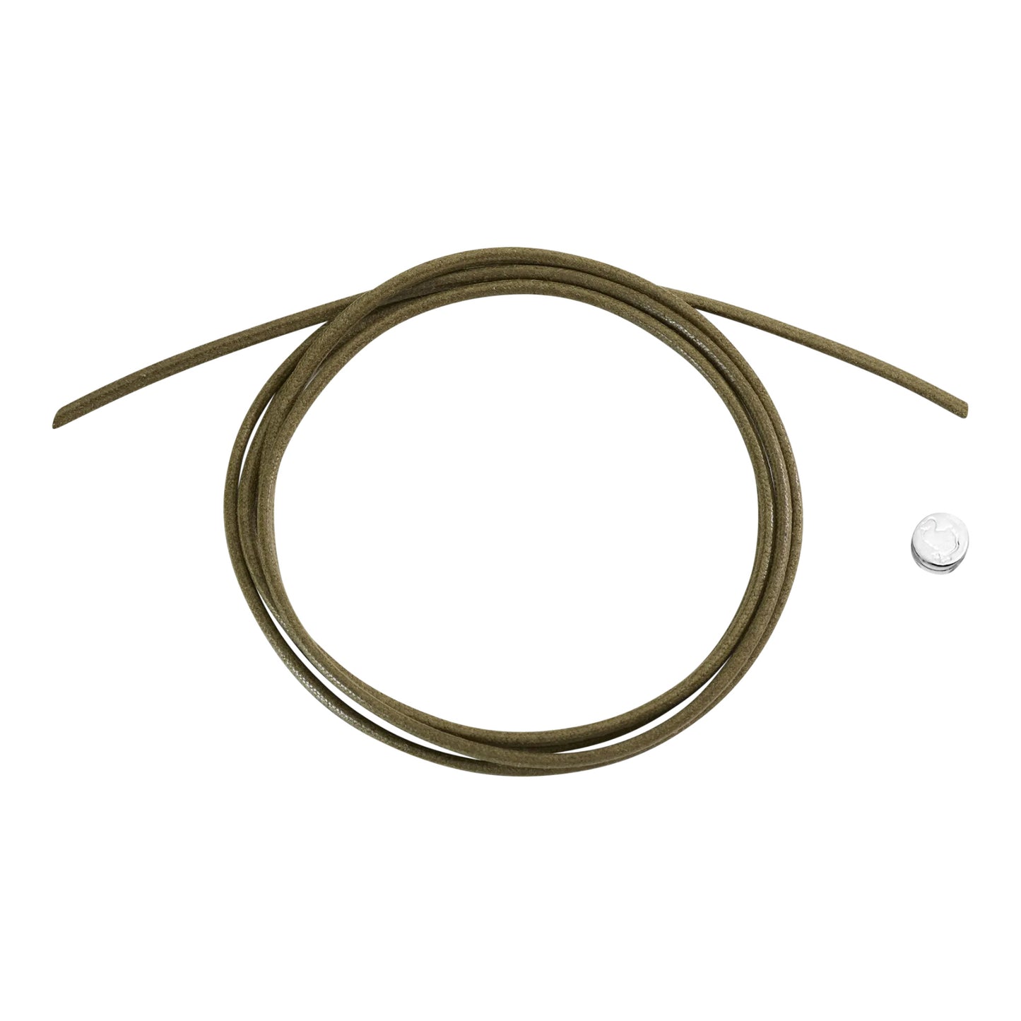 DoDo Dünne Kordel (DDA6005-CORDS-MVEAG) aus Silber