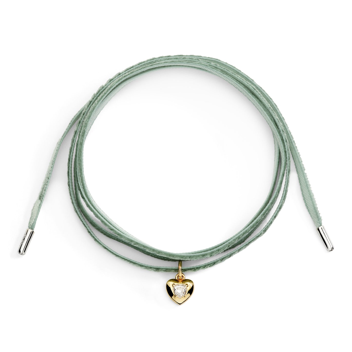 DoDo Dünne Kordel (DDC6001-CORDL-VESAG) aus Silber