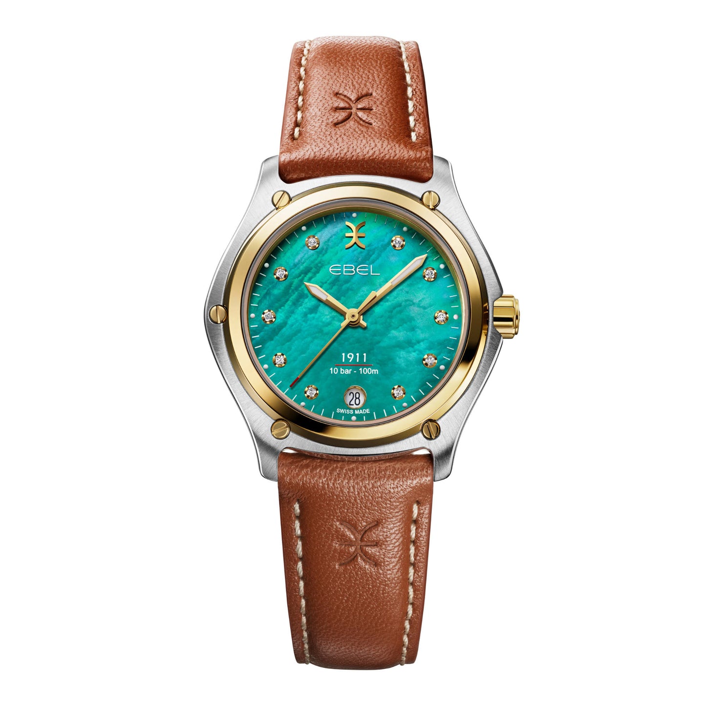 1911, Gelbgold • Lederband von EBEL (1216686)