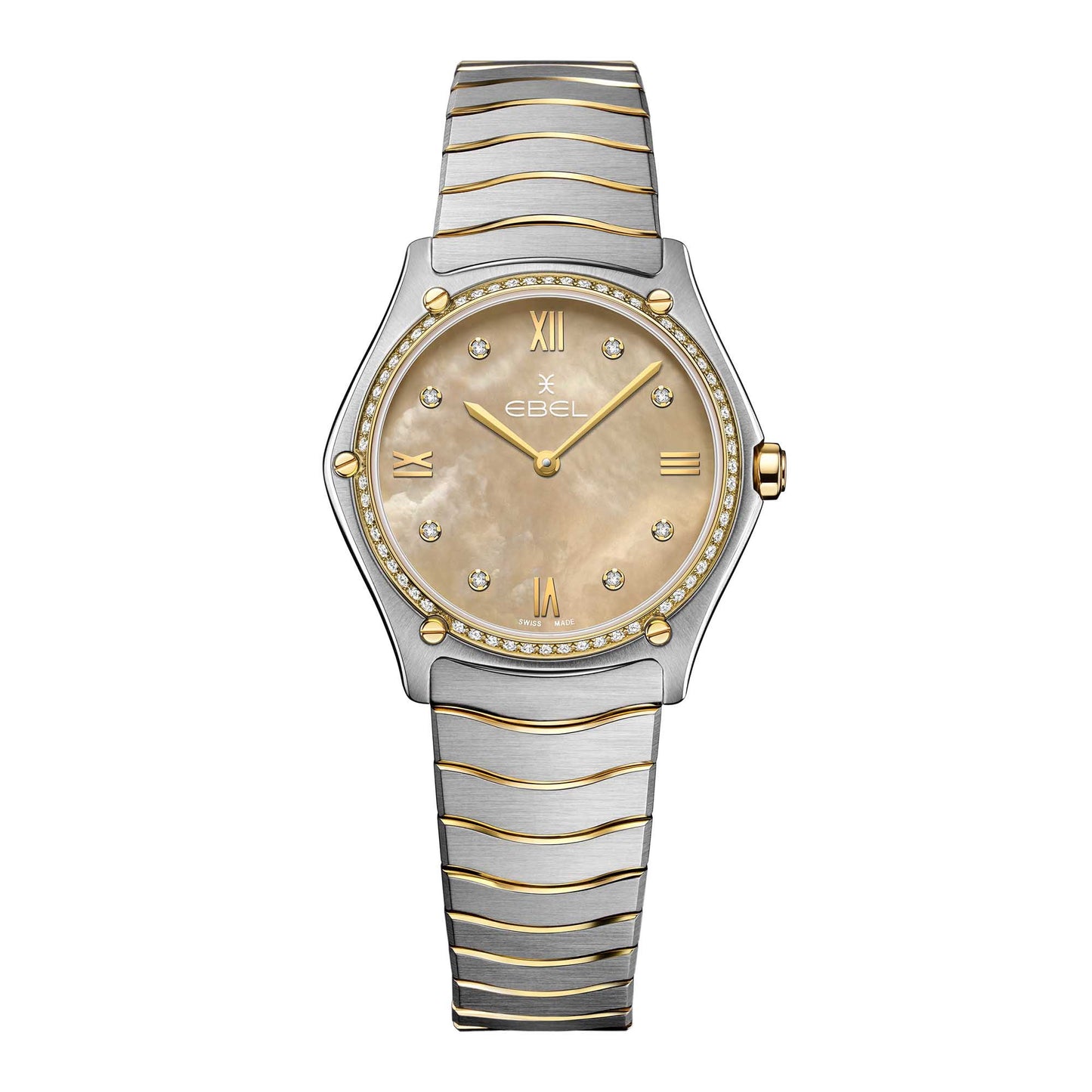Sport Classic Lady, Gelbgold • Diamant • Perlmutt von EBEL (1216544)