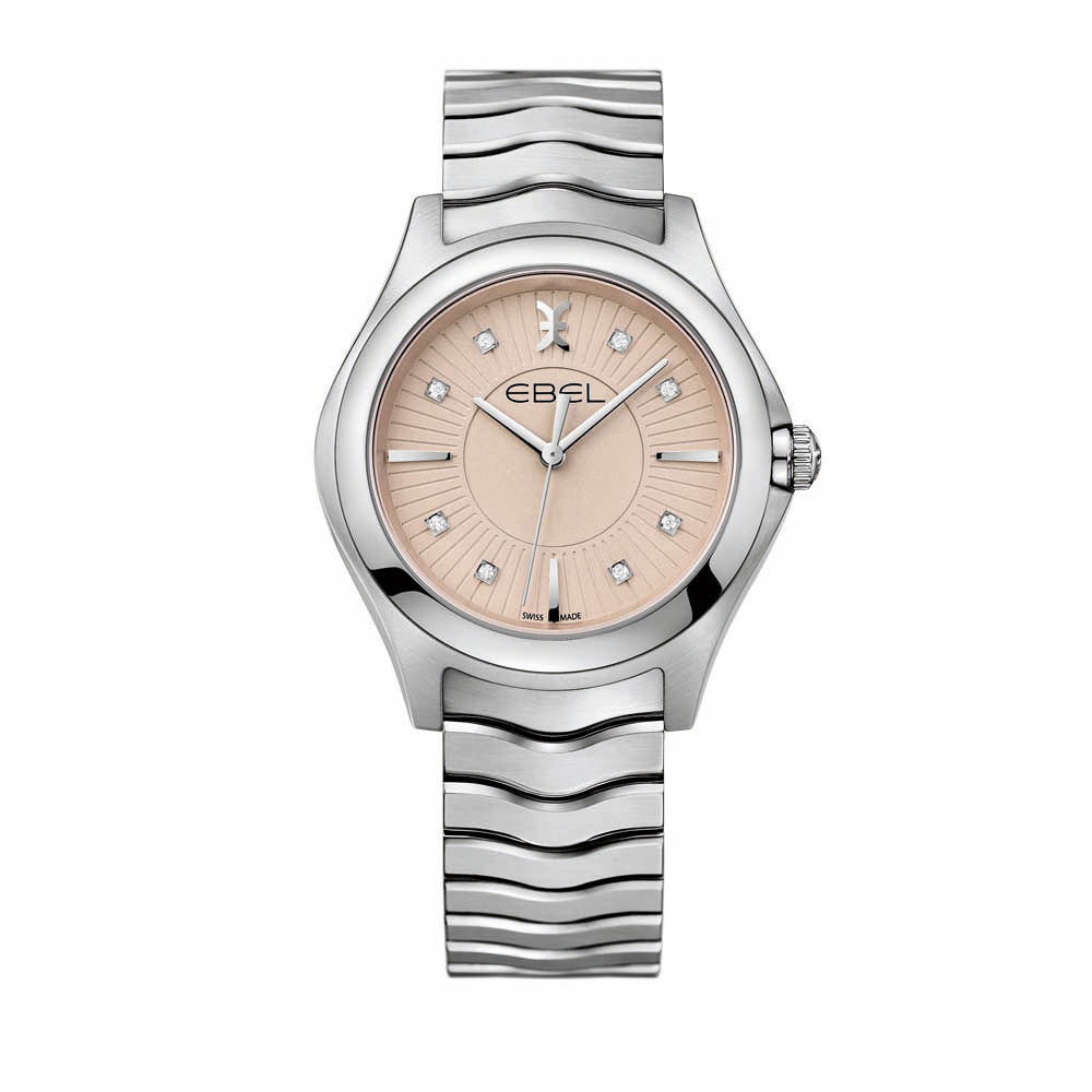 Wave Grande, Edelstahl • Diamant • Quarz von EBEL (1216303)