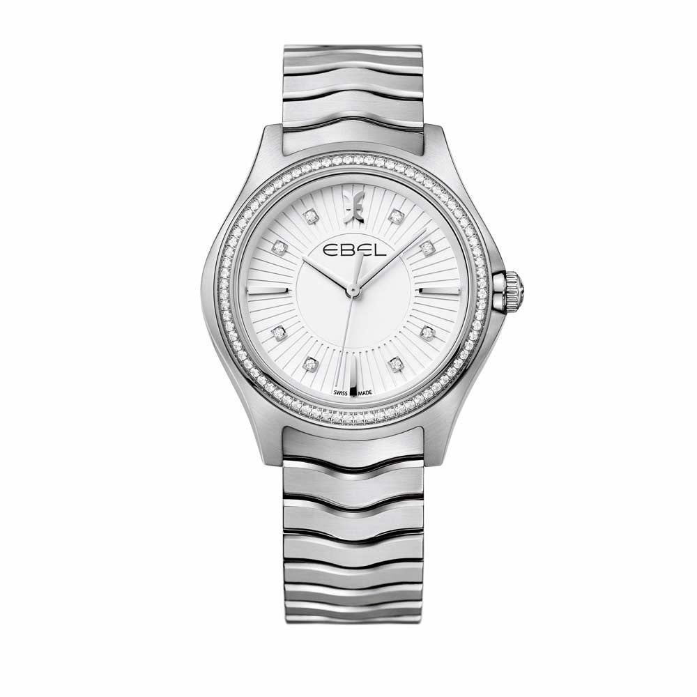 Wave Grande, Edelstahl • Diamant • Quarz von EBEL (1216308)