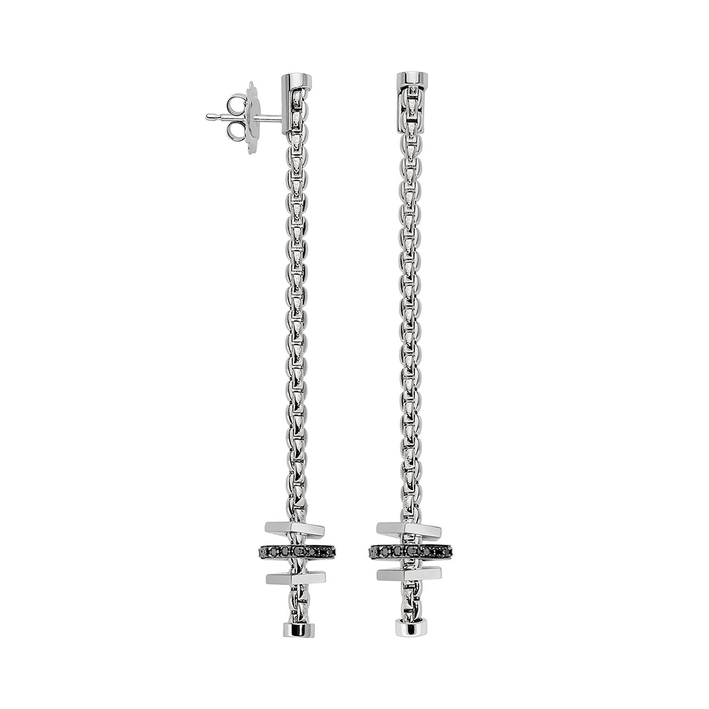 Eka Tiny Ohrhänger, Weißgold • Diamant von FOPE (75401OX_BN_B_B1B_000) Eka Tiny Ohrhänger, Weißgold • Diamant von FOPE (75401OX_BN_B_B1B_000)
