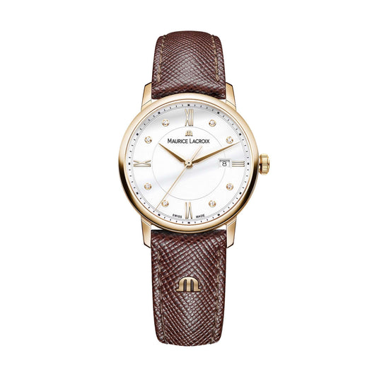 Eliros Date 30mm, Roségold • Diamant von Maurice Lacroix (EL10944-PVP01-150-1)