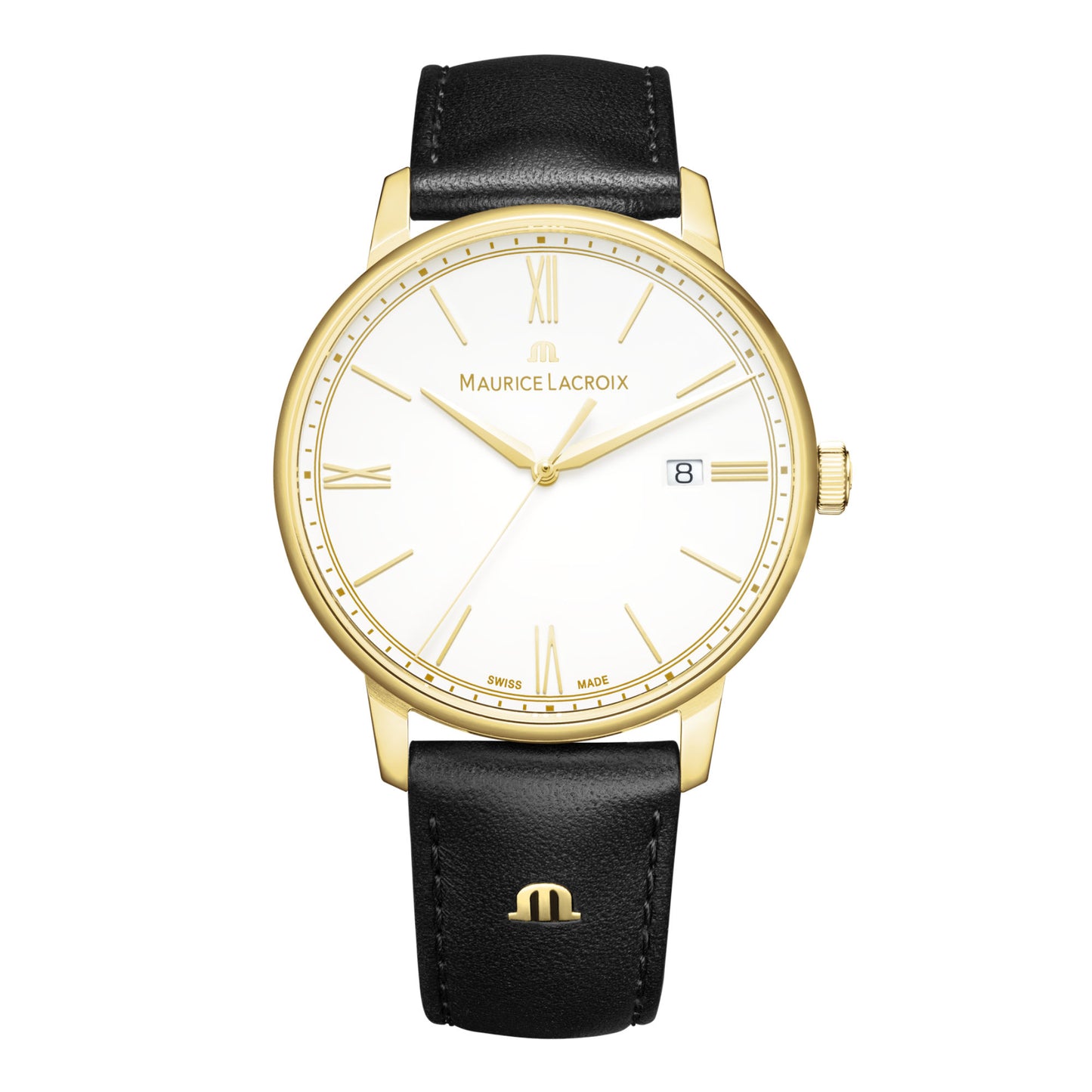 Eliros Date 40 mm, Gelbgold von Maurice Lacroix (EL1118-PVY01-110-2)