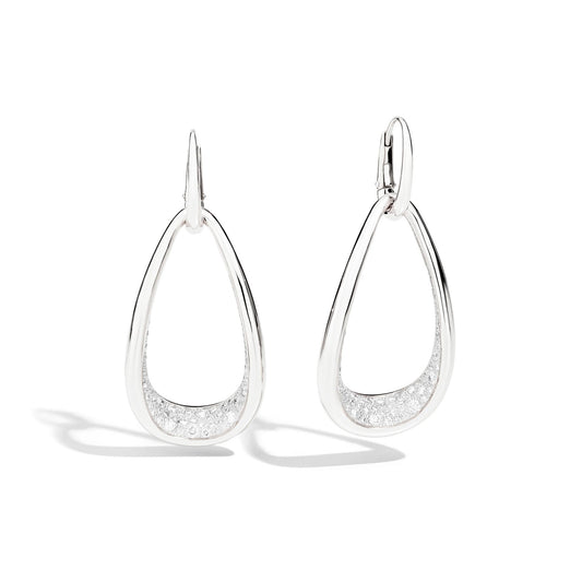 Fantina Ohrhänger, Weißgold • Diamant von Pomellato (POC0091O2WHRDB000)