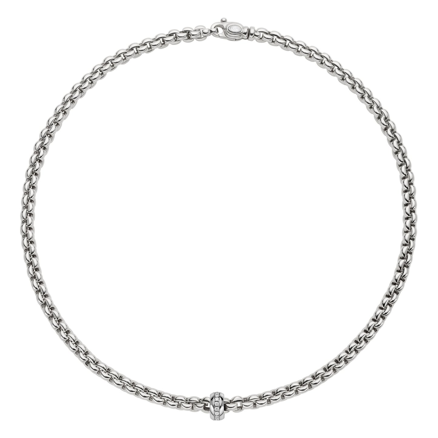 FOPE Eka Collier - 72110CX_BB_B_XBX_043 (043) aus Weißgold mit Diamant
