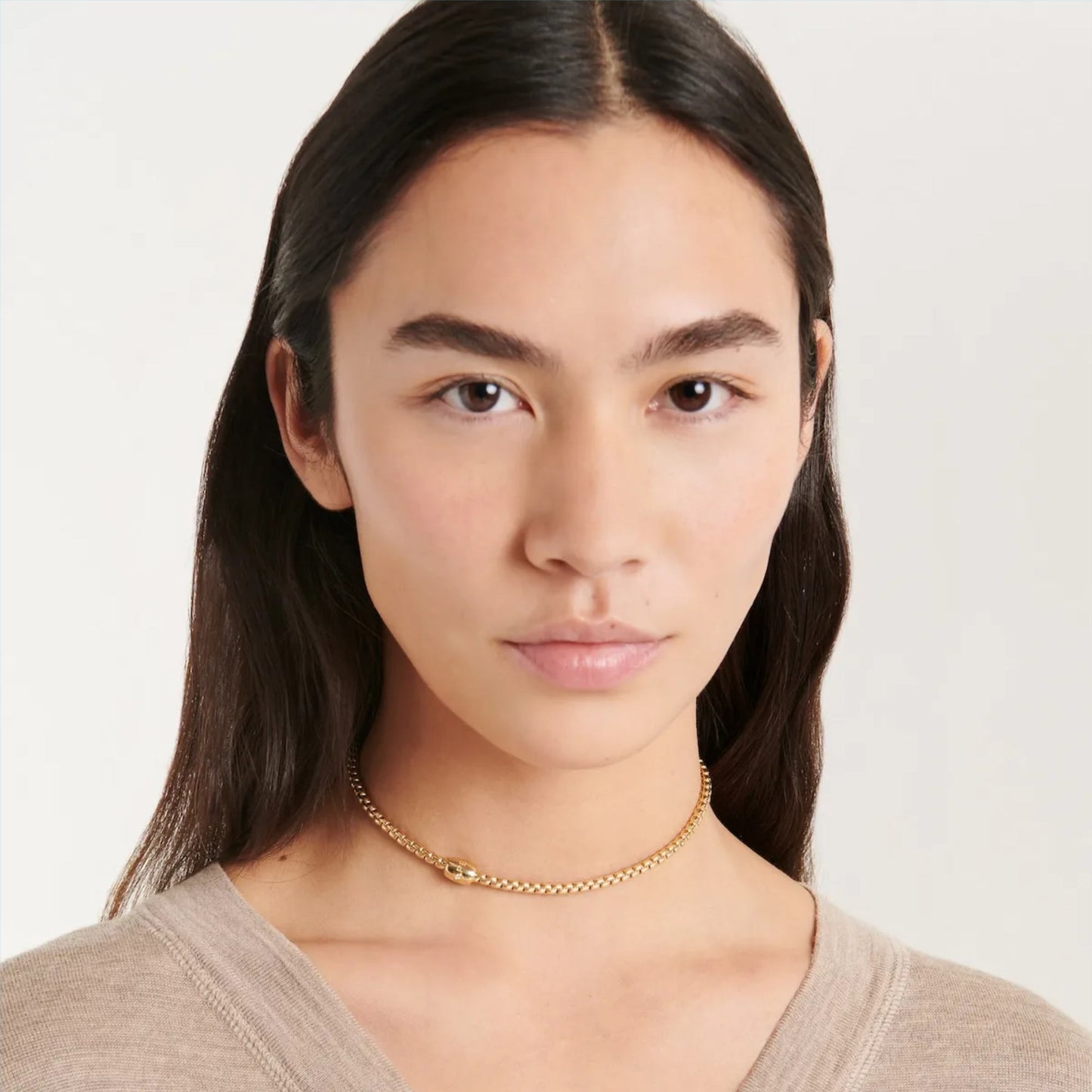 FOPE Eka Flex'it Halskette - 07F01CX_BB_G_XGX_043 (043) aus Gelbgold mit Diamant