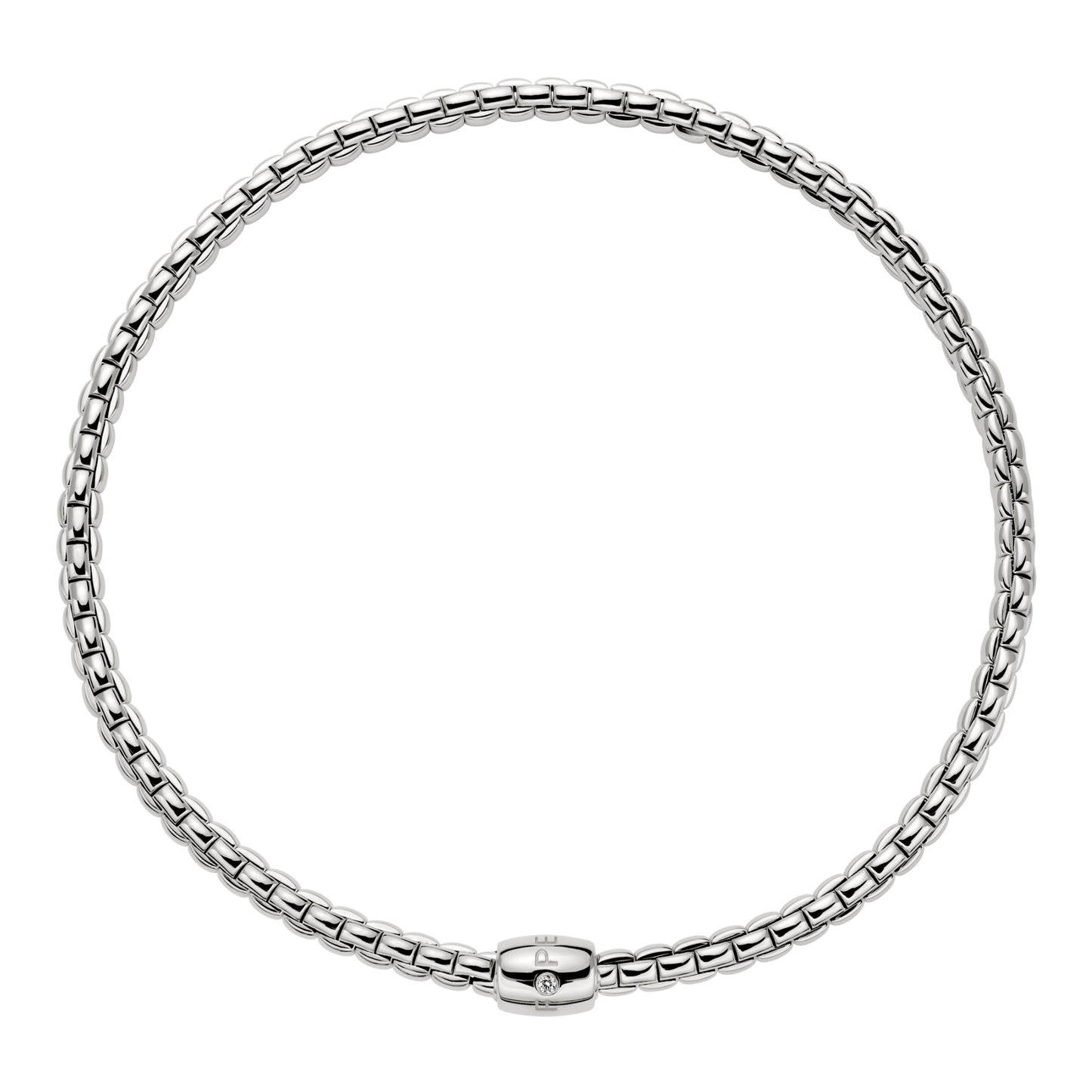 FOPE Eka Flex'it Halskette - 07F05CX_BB_B_XBX_043 (043) aus Weißgold mit Diamant