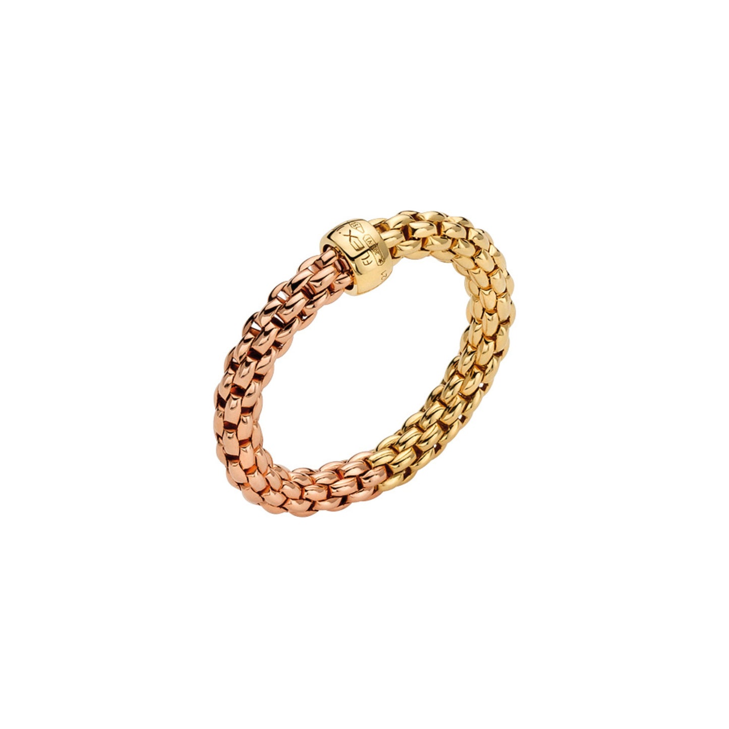 FOPE Essentials Flex'it Ring - 06E08AX_XX_3_XGX_00S (00S) aus Bicolor-Gold