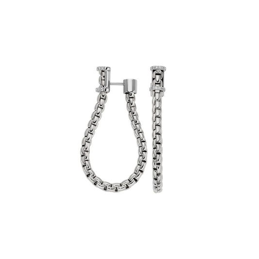 FOPE Essentials Ohrhänger - 11E01OX_BB_B_XBX_000 (000) aus Weißgold mit Diamant