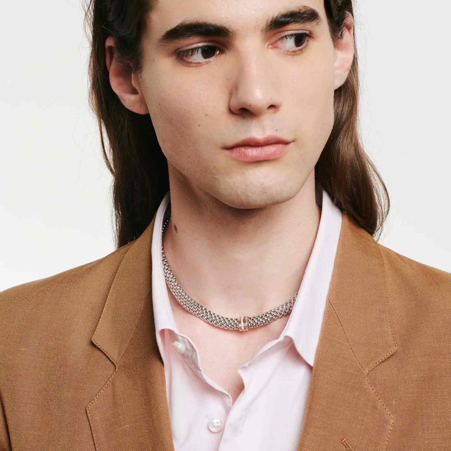 FOPE Panorama Collier - 58712CX_BB_B_RBR_042 (042) aus Bicolor-Gold mit Diamant