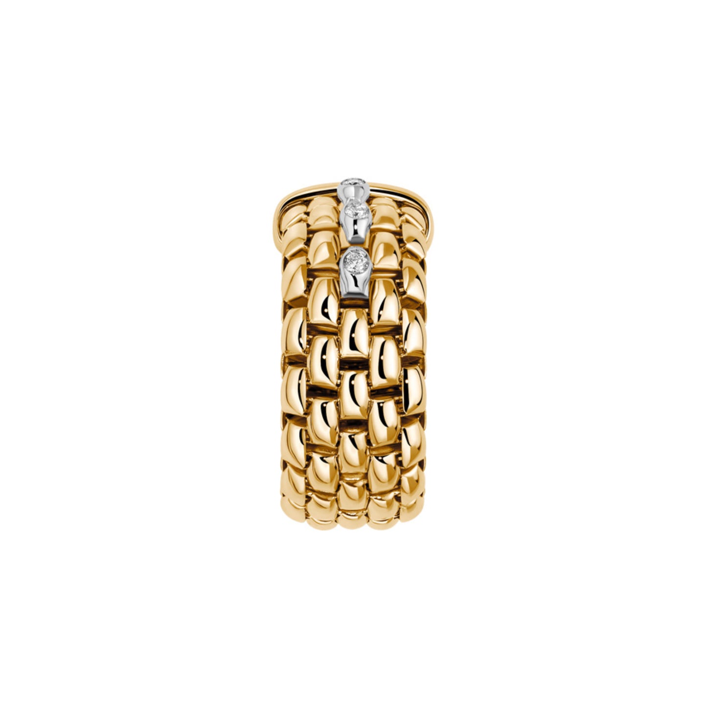 FOPE Panorama Flex'it Ring - 58504AX_BB_G_GBX_0XS (0XS) aus Bicolor-Gold mit Diamant