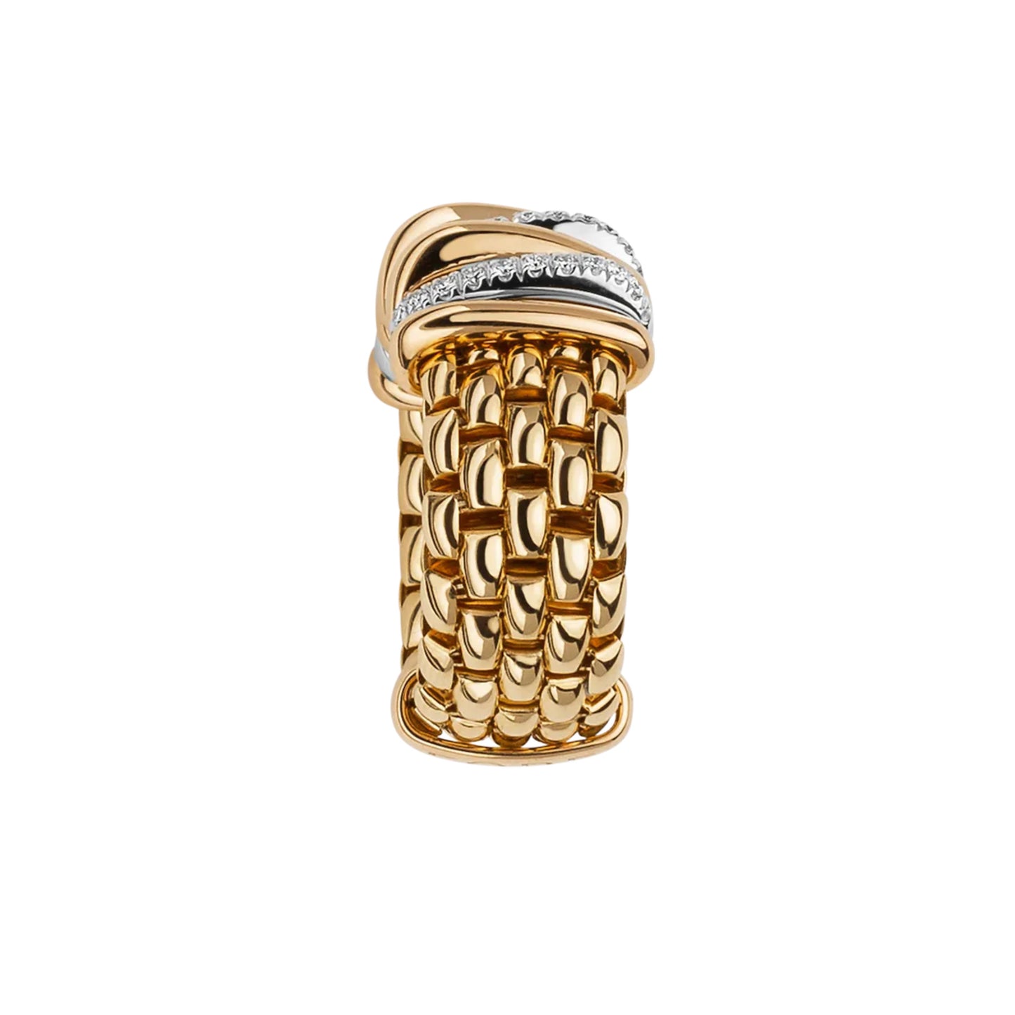 FOPE Panorama Flex'it Ring - 58804AX_BB_G_GBX_00S (00S) aus Bicolor-Gold mit Diamant