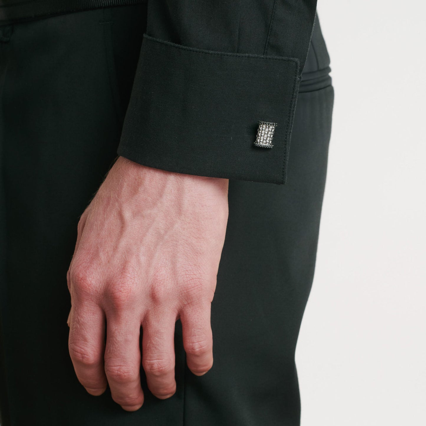 FOPE Panorama Manschettenknöpfe - 01104GX_BN_B_X1X_000 (000) aus Weißgold mit Diamant