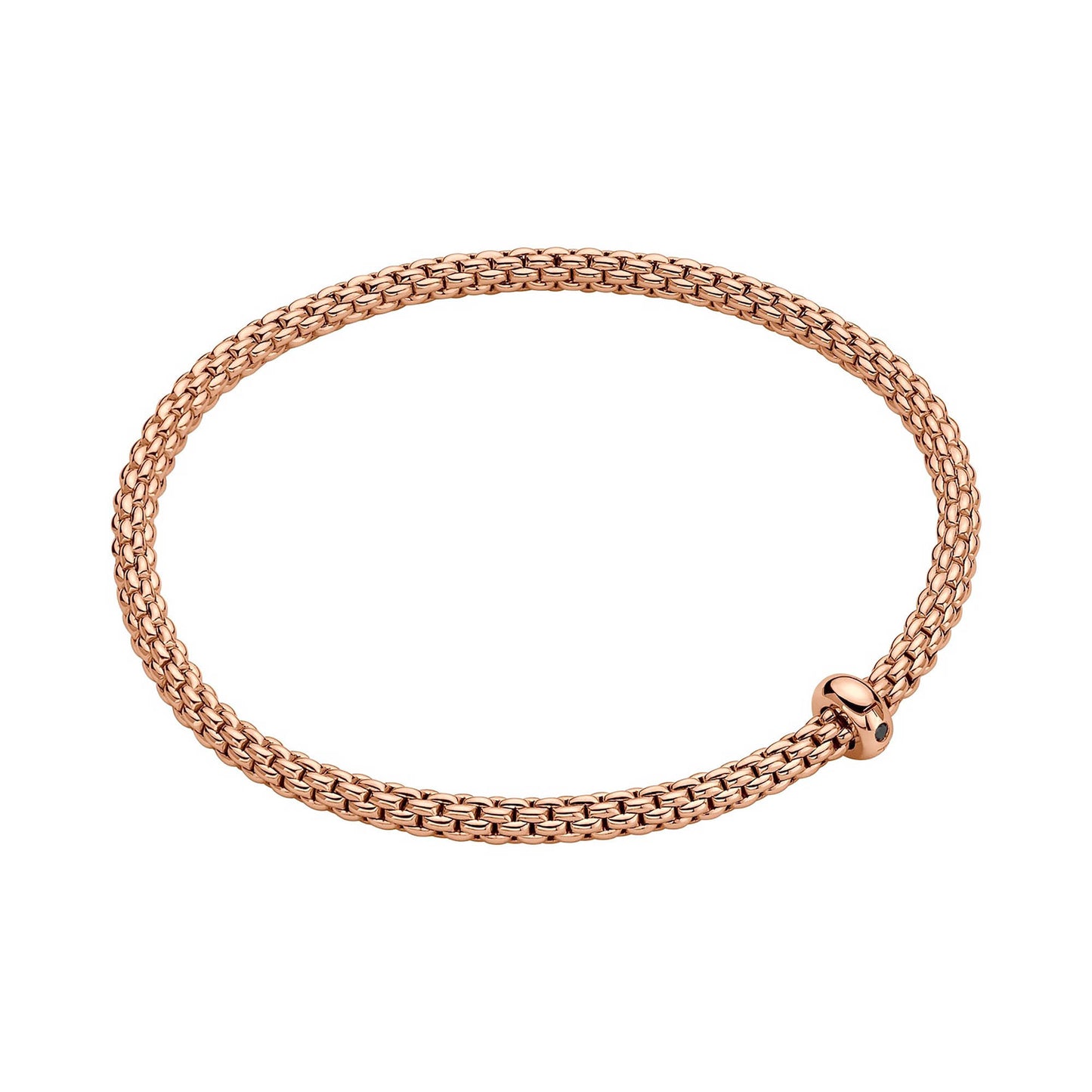 FOPE Prima Flex'it Armband - 01M08BX_BN_R_XRX_0XS (0XS) aus Roségold mit Diamant