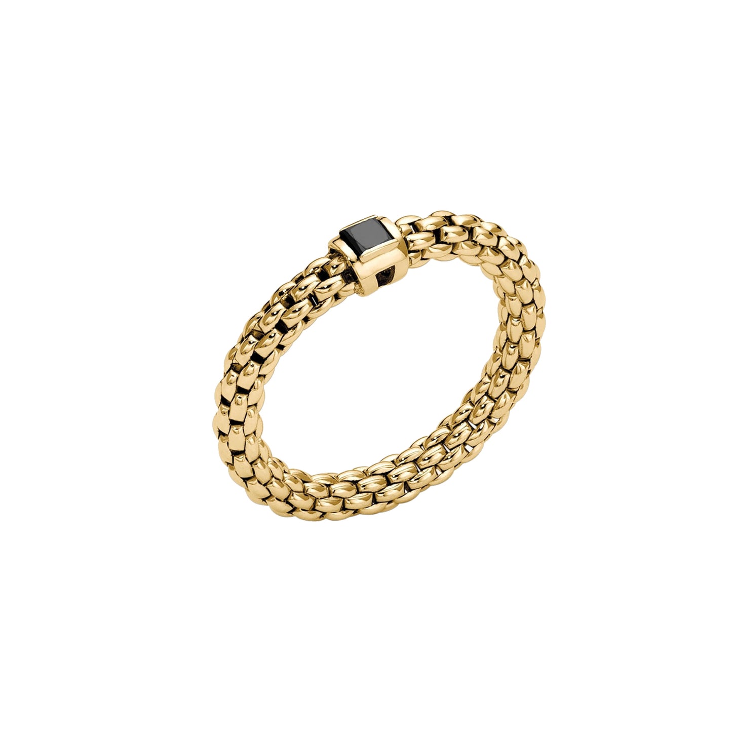 FOPE Souls Flex'it Ring - 09E08AX_BN_G_XGX_0XS (0XS) aus Gelbgold mit Diamant