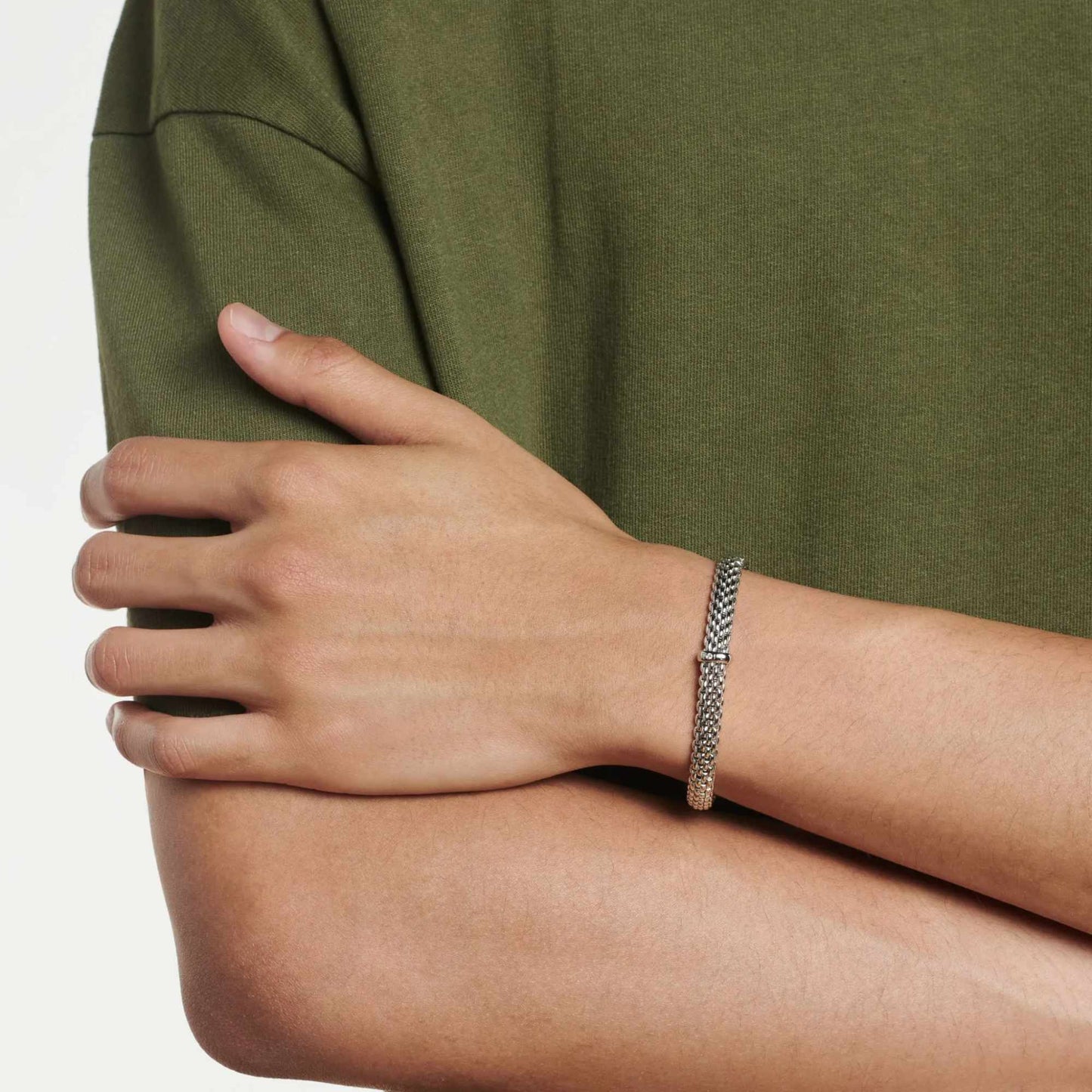 Vendôme Flex'it Armband mit weißen Brillanten, Weißgold • Diamant von FOPE (01M02BX_BB_B_XBX_0XS)