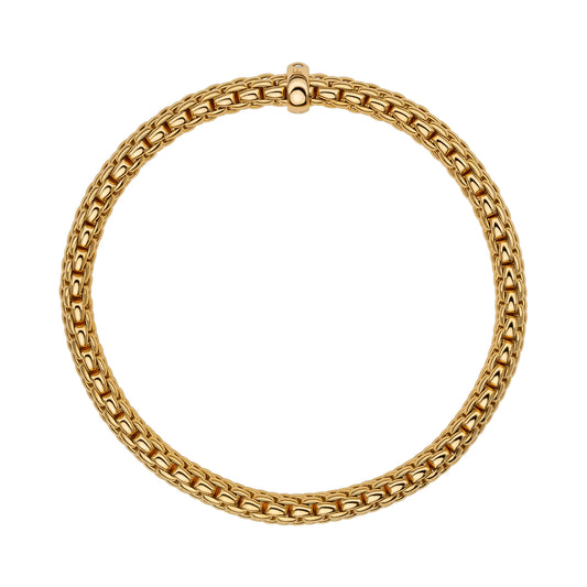 Vendôme Flex'it Armband mit weißen Brillanten, Gelbgold • Diamant von FOPE (01M02BX_BB_G_XGX_0XS)