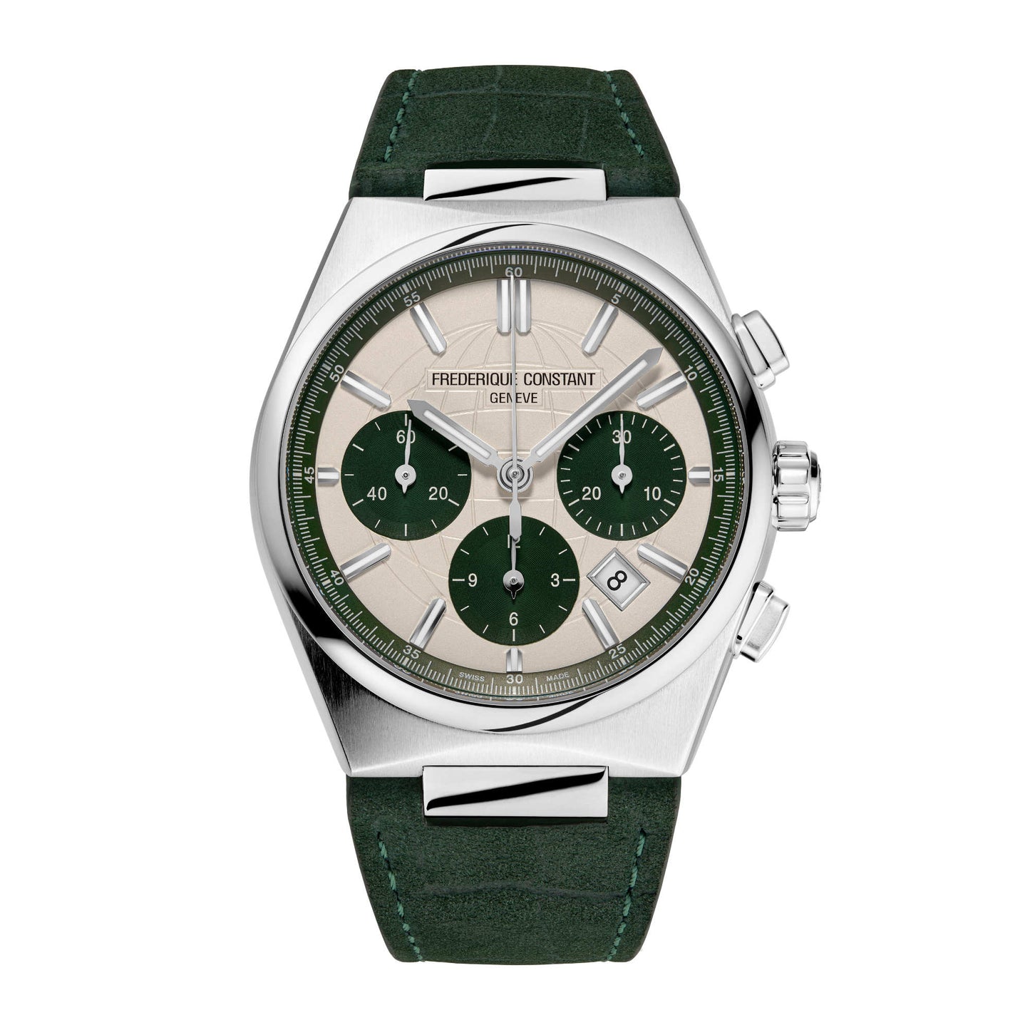 Highlife Chronograph Automatik, Leder von Frederique Constant (FC-391SGR4NH6)