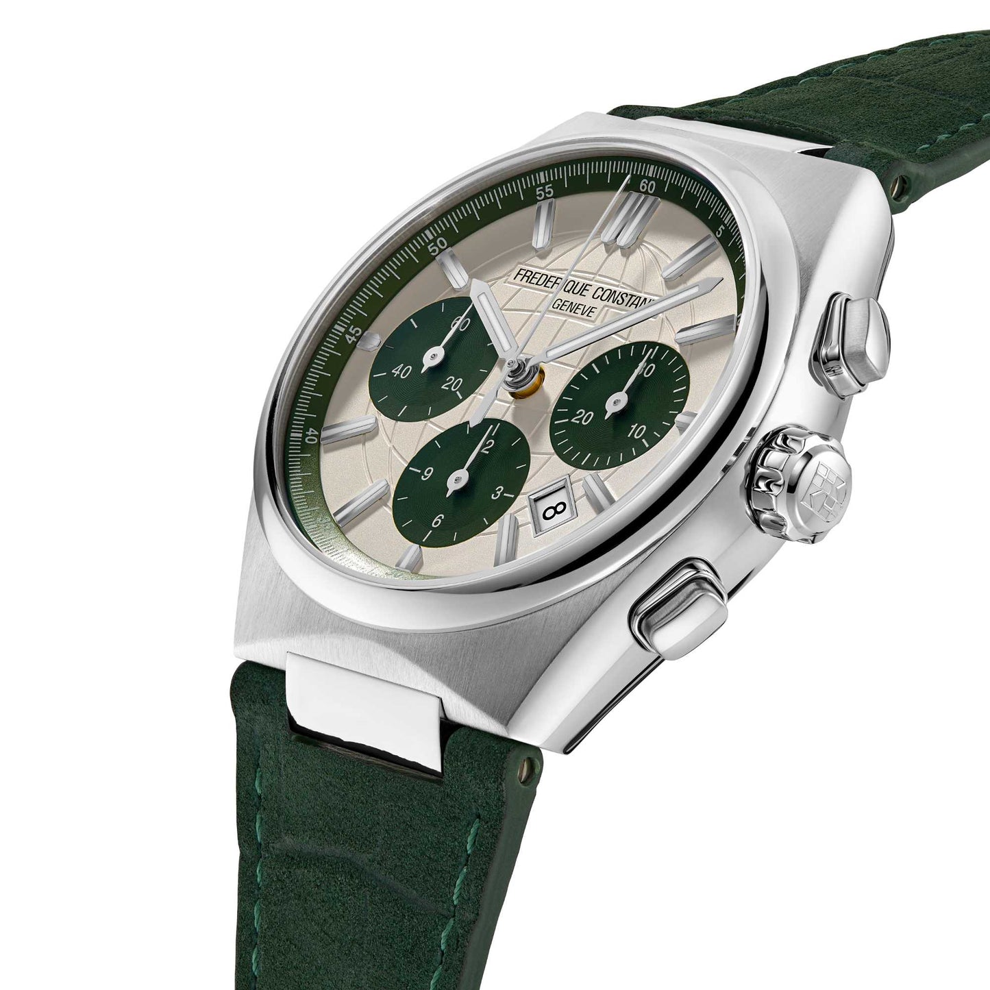 Highlife Chronograph Automatik, Leder von Frederique Constant (FC-391SGR4NH6)