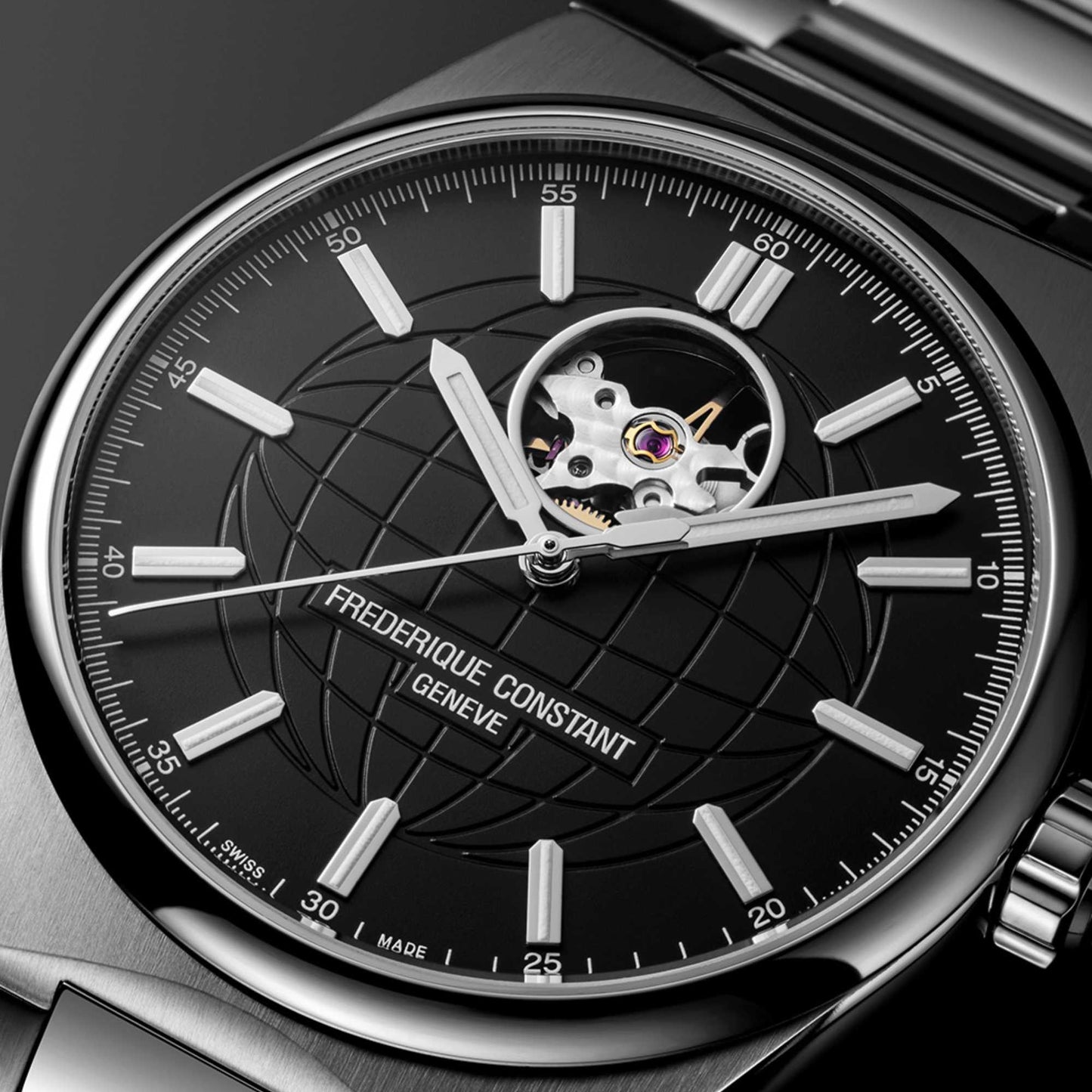 Highlife Heart Beat Automatic, Edelstahl von Frederique Constant (FC-310B4NH6B)