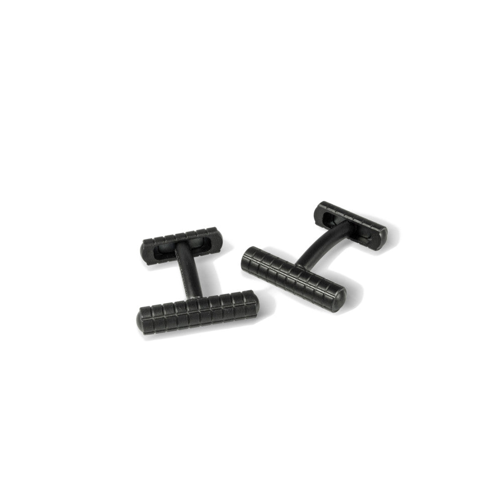 Fundamentals Manschettenknöpfe Knurl, Sterlingsilber von Deakin and Francis (BMC0005C0002)