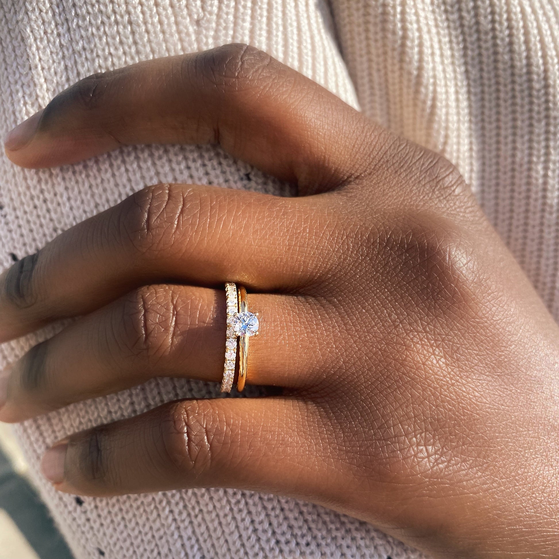 Harry Ring in Gelbgold von The Good Bling Berlin