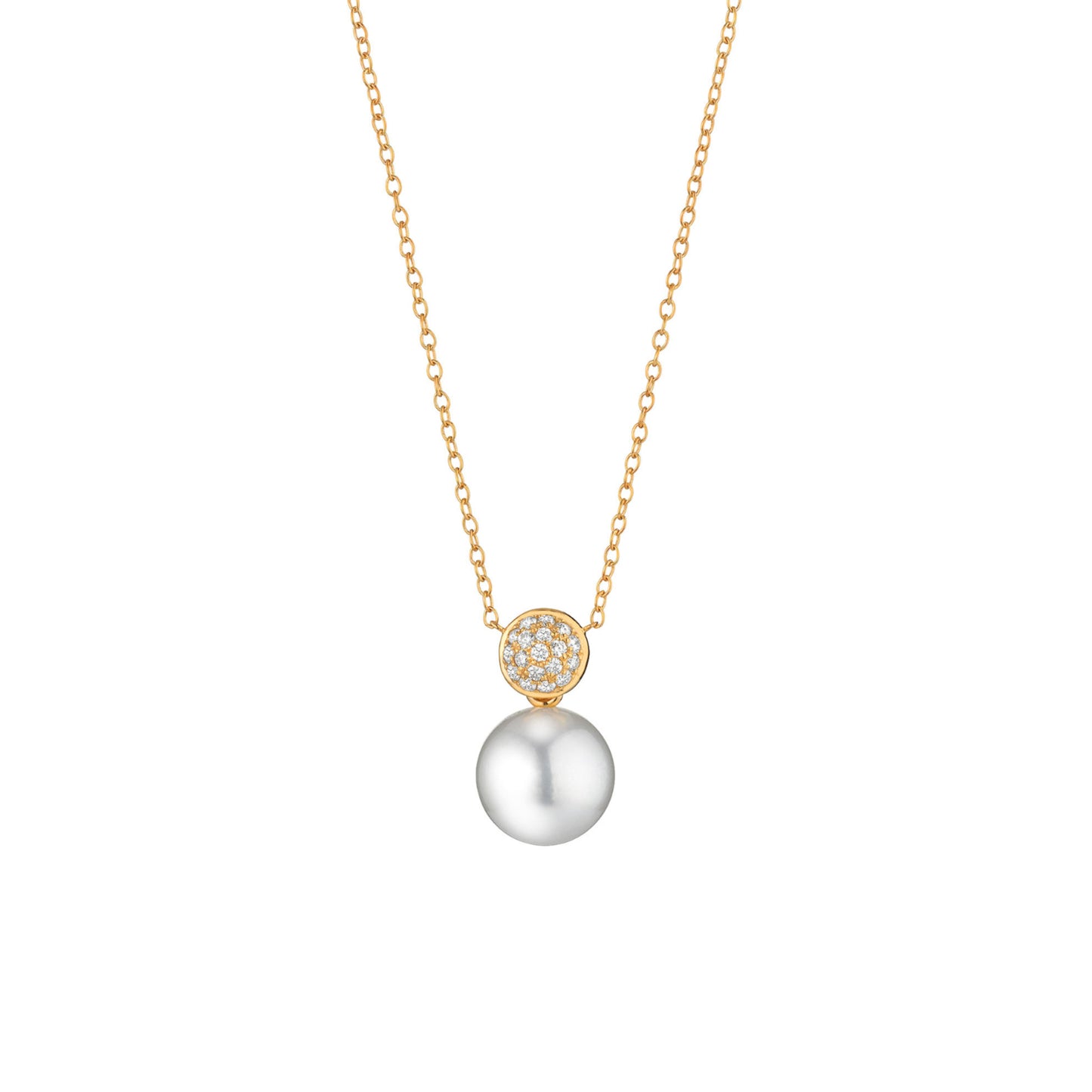 Gellner Modern Classics Collier (5-24121-08) aus Roségold mit Diamant