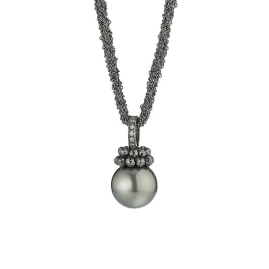 Gellner Rendezvouz Collier (5-21374-159) aus Bicolor-Gold mit Diamant