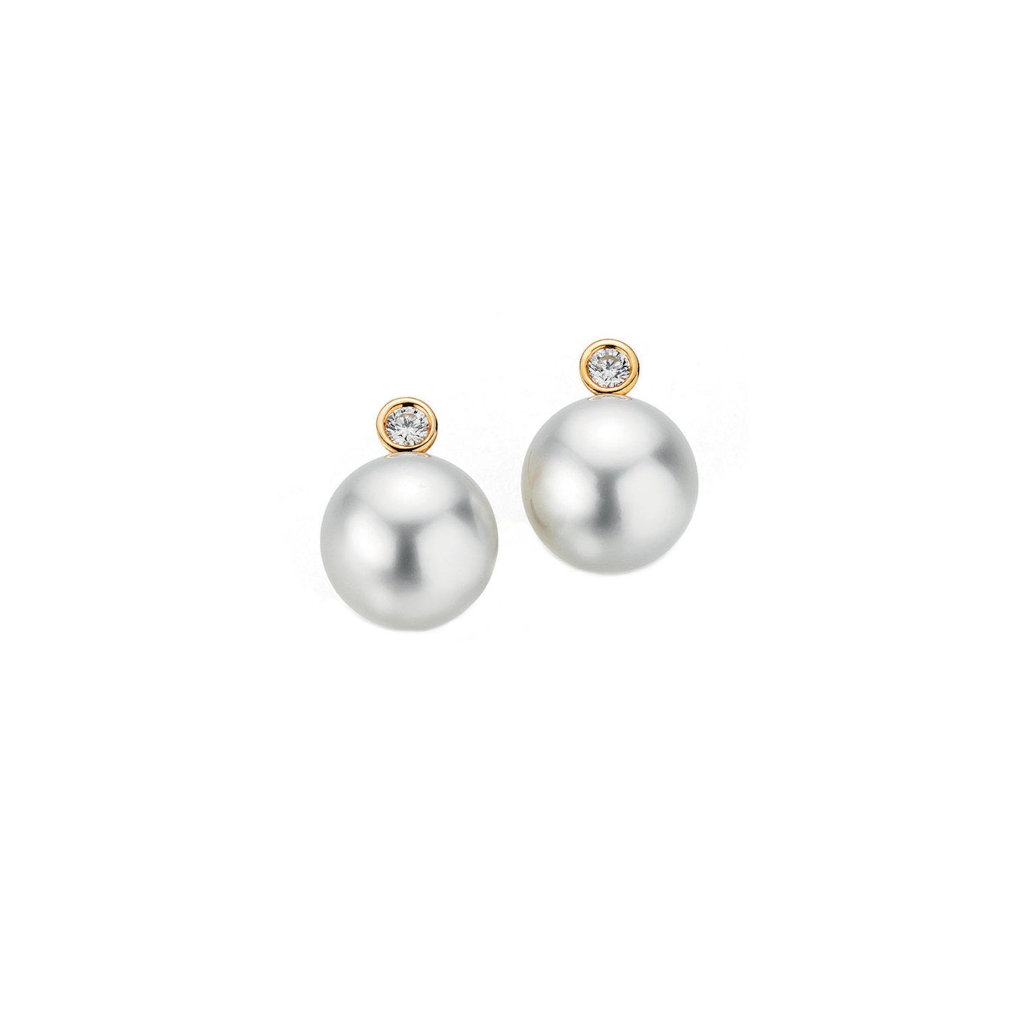 H2O Ohrstecker, Roségold • Diamant von Gellner (5-22007-55) H2O Ohrstecker, Roségold • Diamant von Gellner (5-22007-55)
