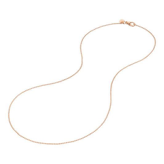 Halskette Bollicine, Roségold von DoDo (DCB8003-BOLLI-0009R)