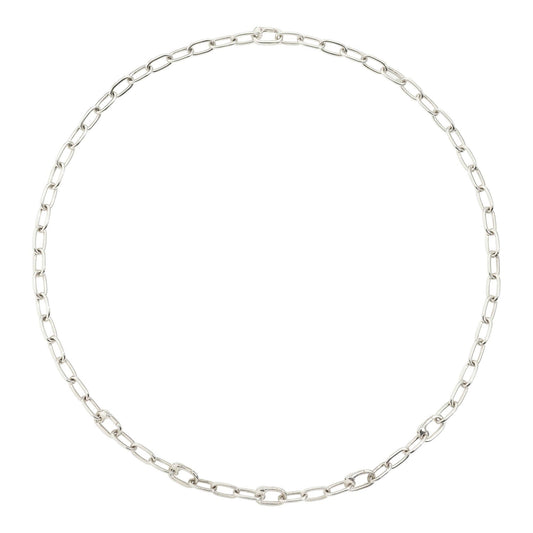 Halskette Essentials mit aufklappbaren Gliedern, Silber von DoDo (DCC1004-CHAIN-000AG)