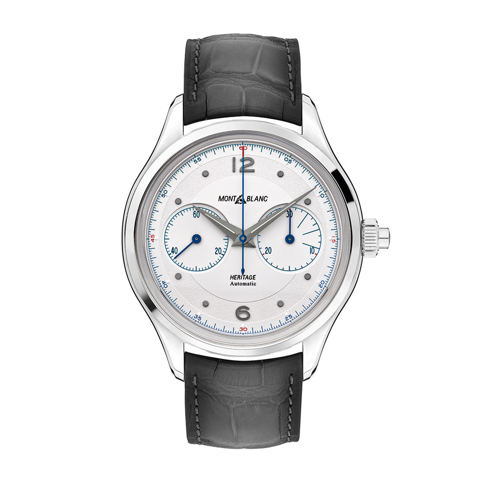 Heritage Monopusher Chronograph, Leder • Rubin von Montblanc (119951)