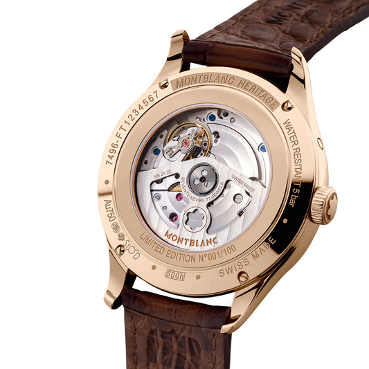 Heritage Perpetual Calendar Limited Edition, Rotgold • Rubin von Montblanc (119926)