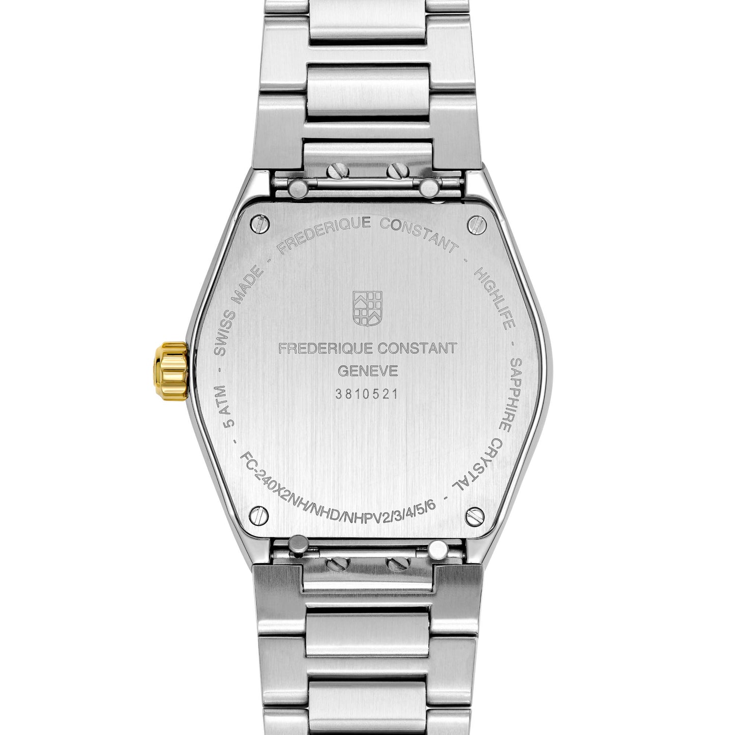 Highlife Ladies Quartz, Edelstahl von Frédérique Constant (FC-240V2NH3B)