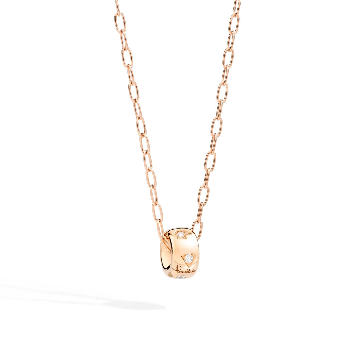Iconica Anhänger mit Kette, Roségold • Diamant von Pomellato (PCB7122O7000DB000)