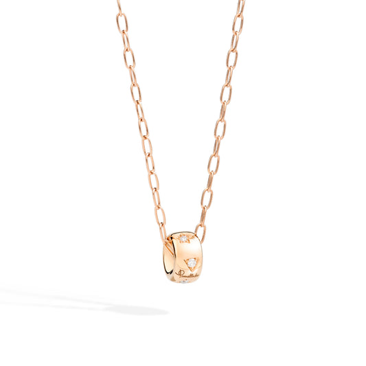 Iconica Anhänger mit Kette, Roségold • Diamant von Pomellato (PCB7122O7000DB000)