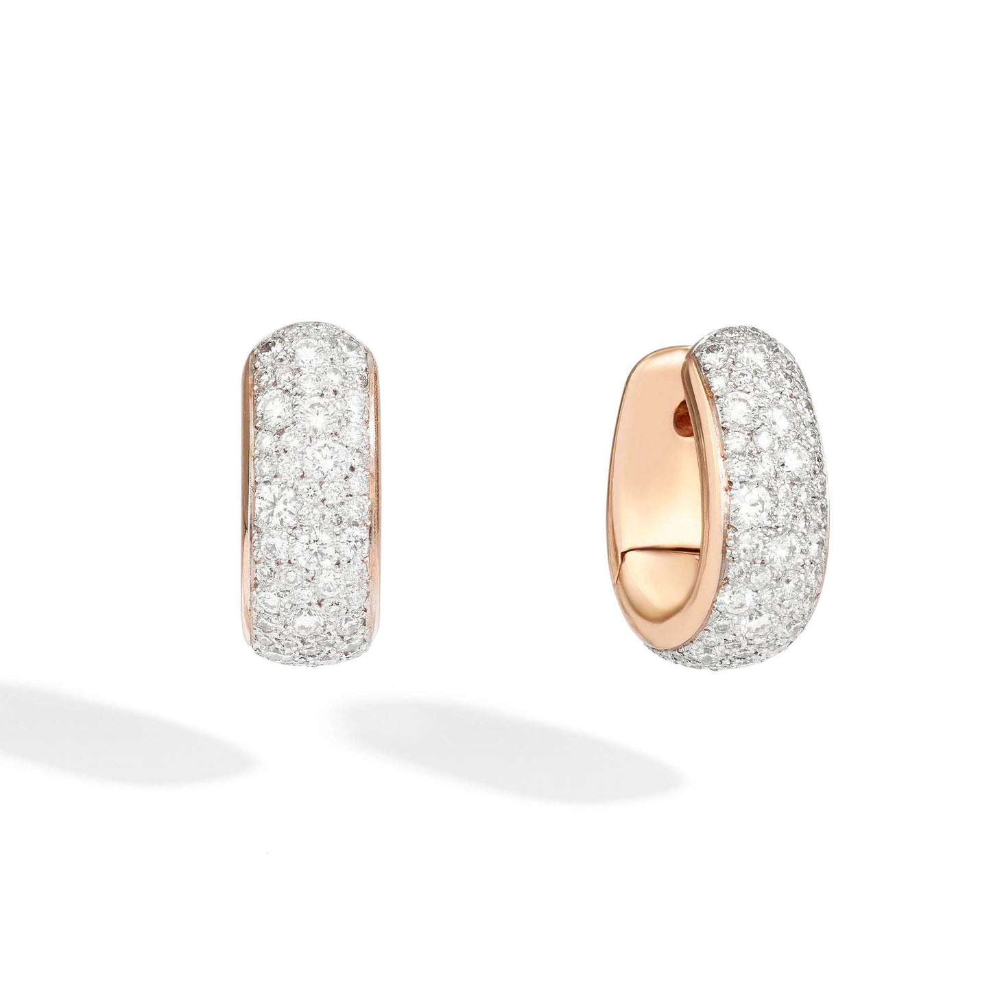 Iconica Creolen, Roségold • Diamant von Pomellato (POB7122O7WHRDB000)