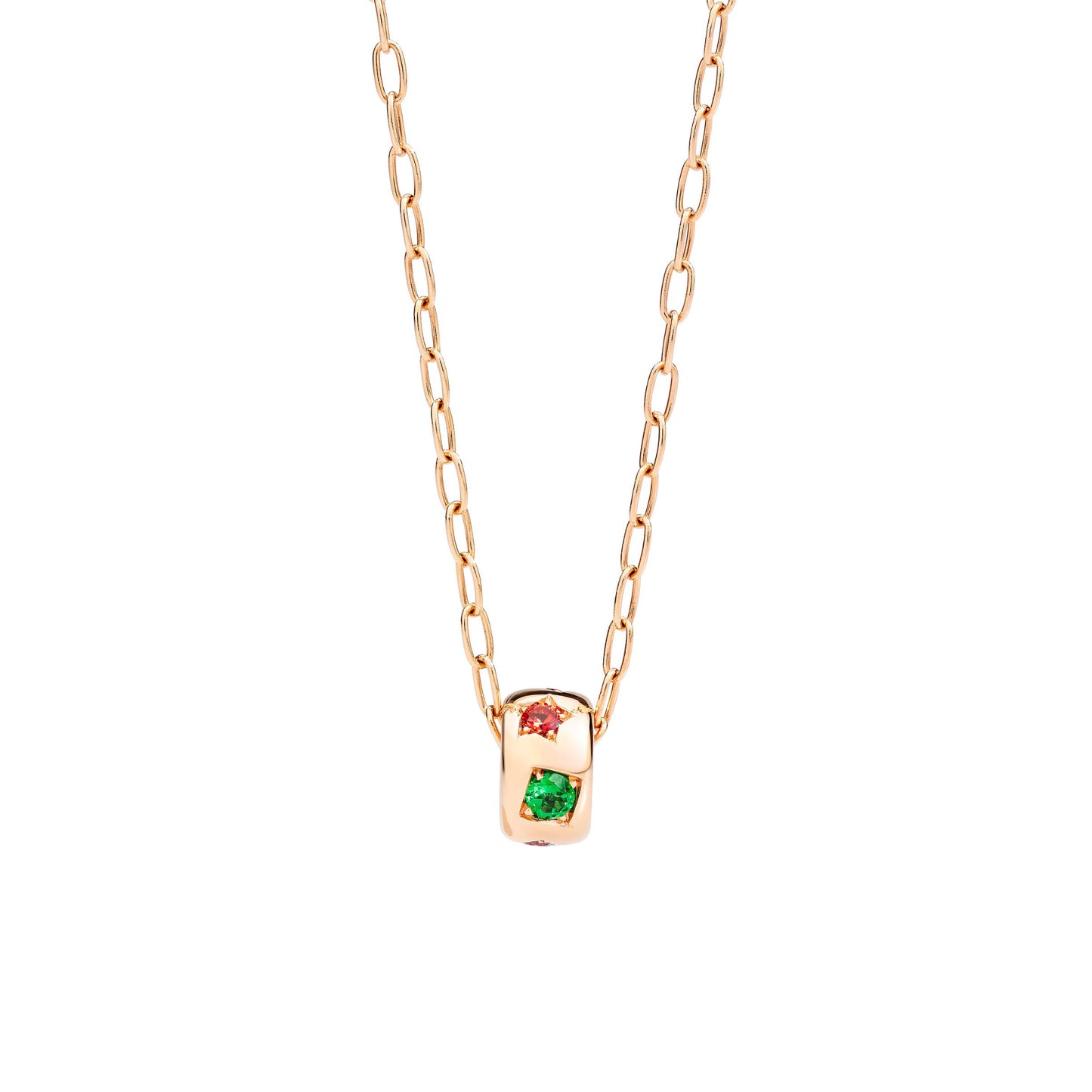 Iconica Halskette mit Anhänger, Roségold • Edelsteine von Pomellato (PCB9010O7000000VA)