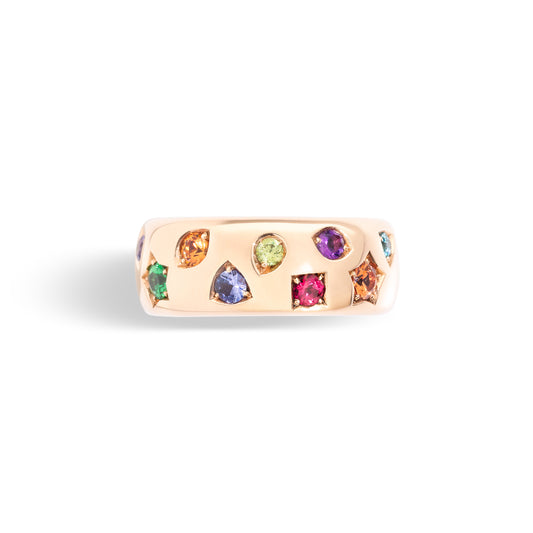 Iconica Klassischer Ring Color, Roségold • Edelsteine von Pomellato (PAB9011O7000000VA)