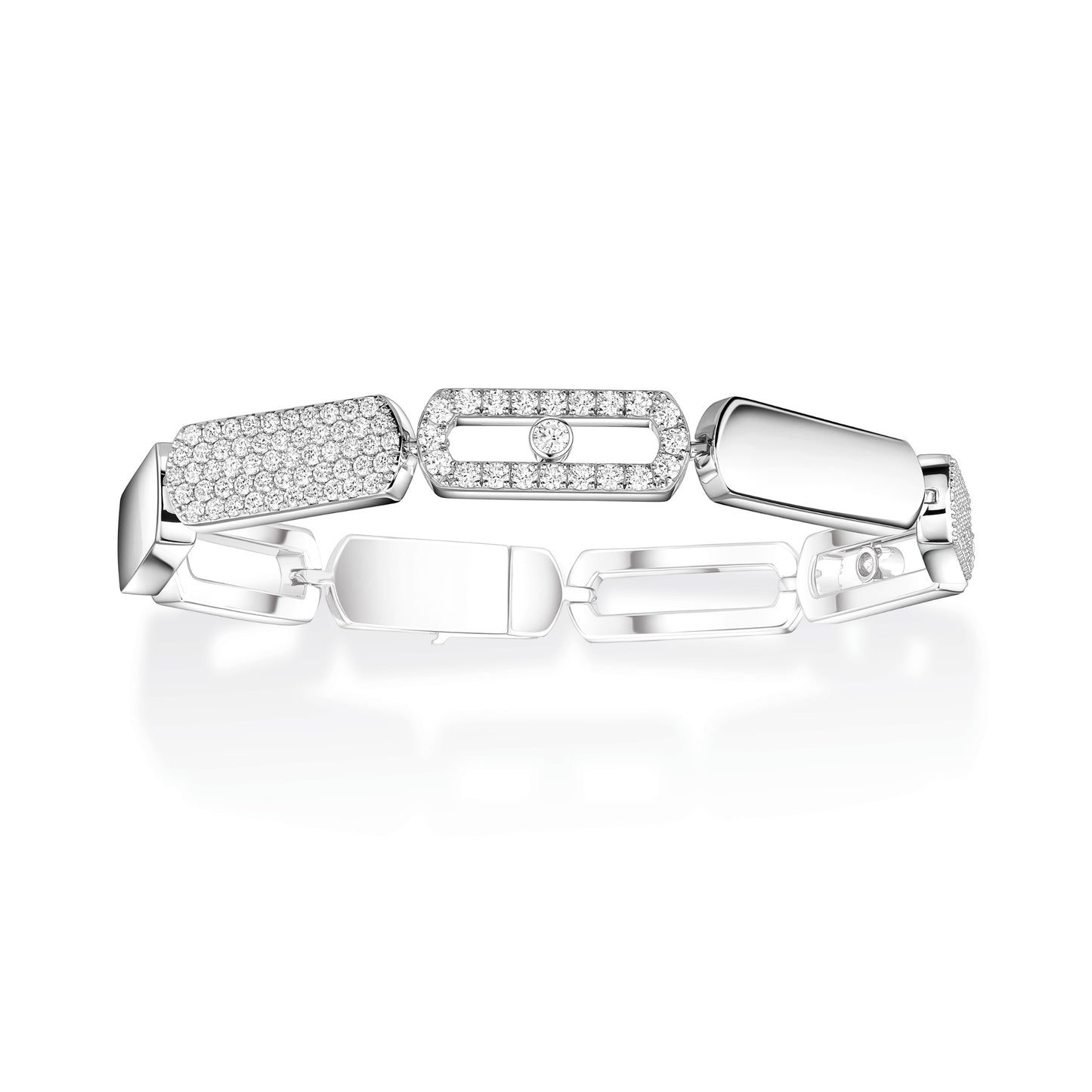 Imperial Move Armband, Weißgold • Diamant von Messika (13790-WG)